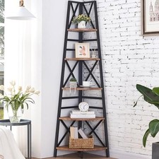  5 Tier Corner Shelf, 72 Inch