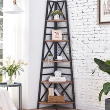 72 Inch Tall Corner Shelf, 5